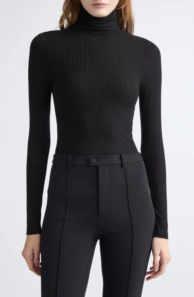Jamie Haller Rib Turtleneck In Black