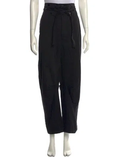 Pre-owned Jamie Haller Straight Leg Pants In Black