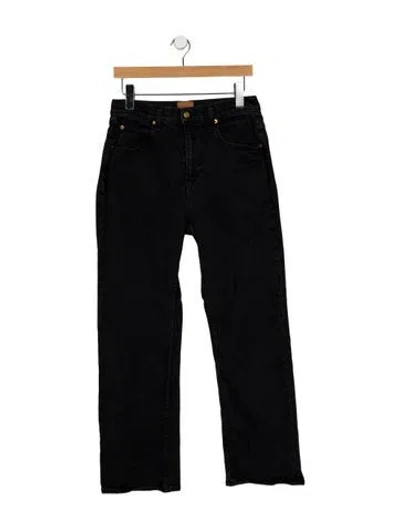 Pre-owned Jamie Haller Straight Leg Pants In Black