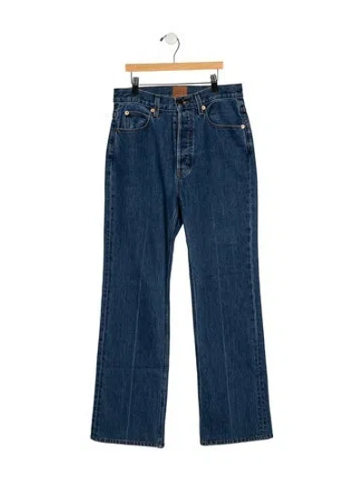Pre-owned Jamie Haller Straight Leg Pants In Blue