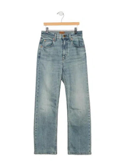 Pre-owned Jamie Haller Straight Leg Pants In Blue