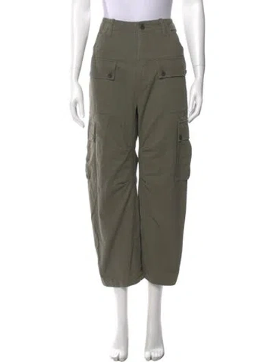 Pre-owned Jamie Haller Straight Leg Pants In Green