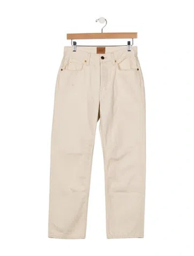 Pre-owned Jamie Haller Straight Leg Pants In Neutrals