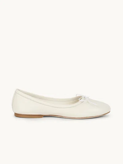Jamie Haller The Ballet Slipper Latte It41 In White