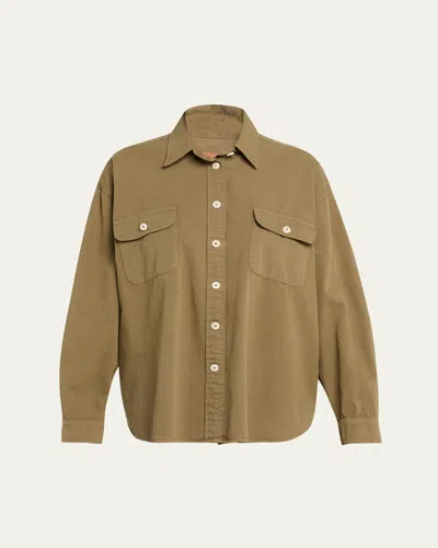 Jamie Haller The Big Oversized Cotton-twill Shirt In Multi