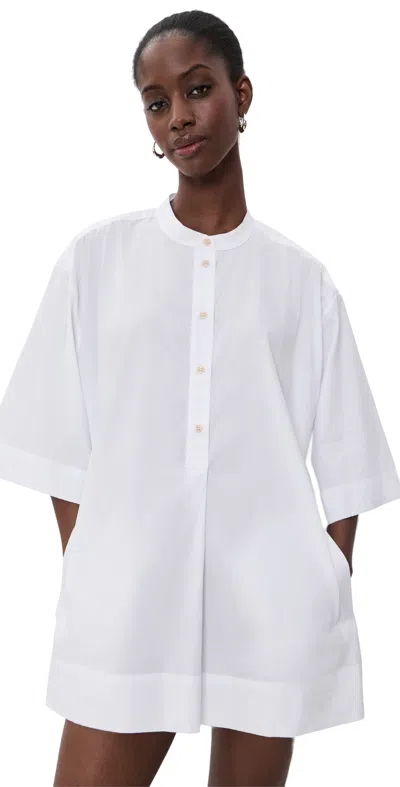 Jamie Haller The Caftan Mini Dress White