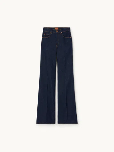 Jamie Haller The Crease Jean Raw Rinse 30 In Blue