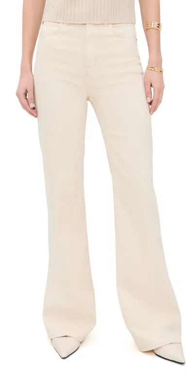 Jamie Haller The Crease Jeans Ecru In Multi