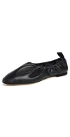 Jamie Haller The Elastic Slippers Black In Black