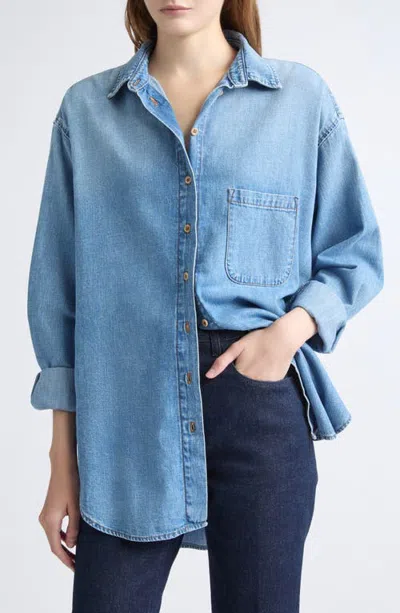 Jamie Haller The Essential Denim Shirt In Blue