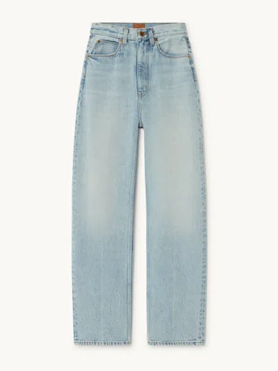 Jamie Haller The Fan Jean Light Stone 30 In Blue