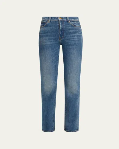 Jamie Haller The Freddie Straight-leg Jeans In Blue