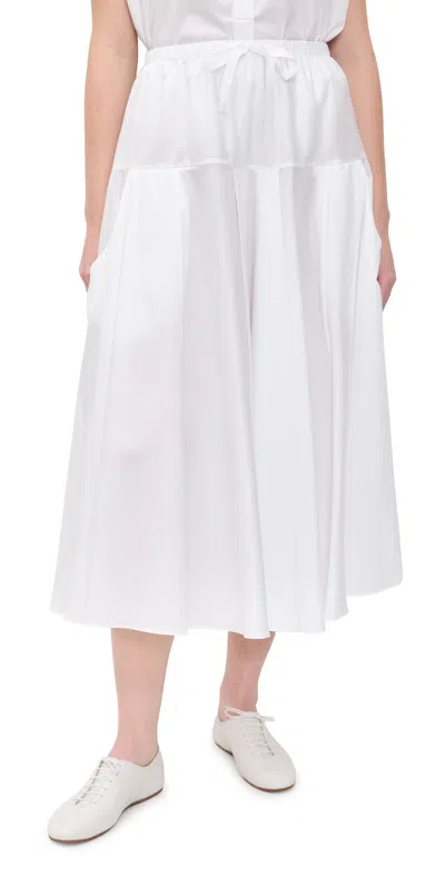 Jamie Haller The Italian Summer Skirt White