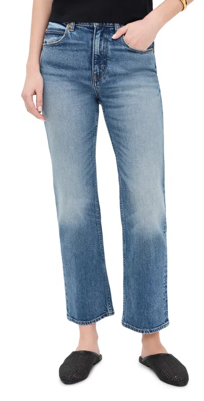 Jamie Haller The Kenickie Jeans In Rustler Rustler In Blue