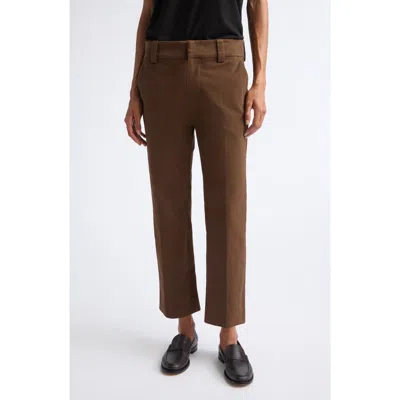 Jamie Haller The Kick Trousers In Brown
