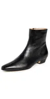 Jamie Haller The Lennon Leather Ankle Boots In Black