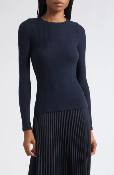 Jamie Haller The Long Rib Tee In Blue