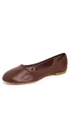 Jamie Haller The Minimalist Slippers Mogano In Mogano