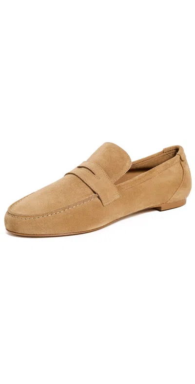 JAMIE HALLER THE PENNY LOAFERS AMBRA