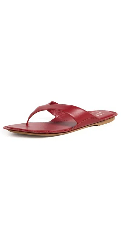 Jamie Haller The San Diego Sandals Red