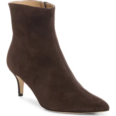 Jamie Haller The Seamed Stiletto Leather Bootie In Brown