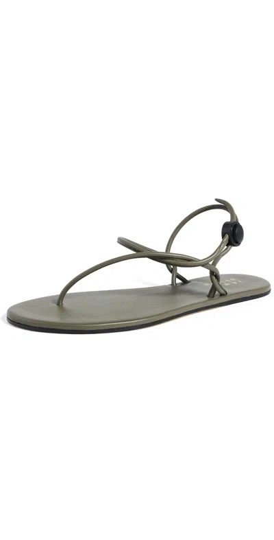 Jamie Haller The String Theory Sandals Olive In Green