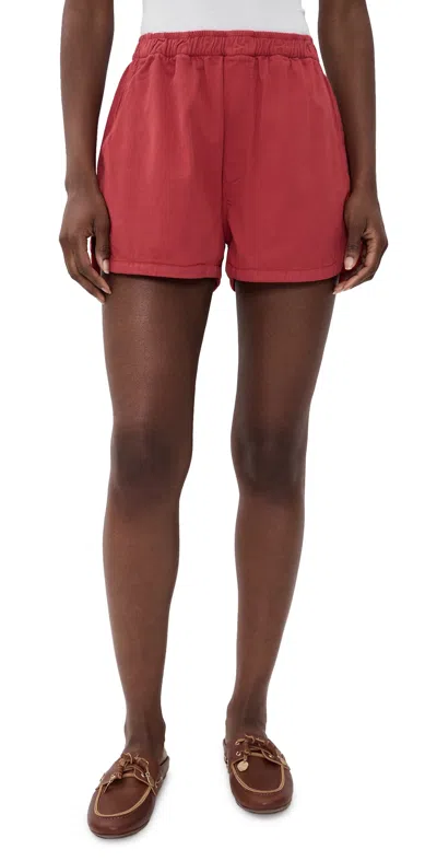 Jamie Haller The Track Shorts Red
