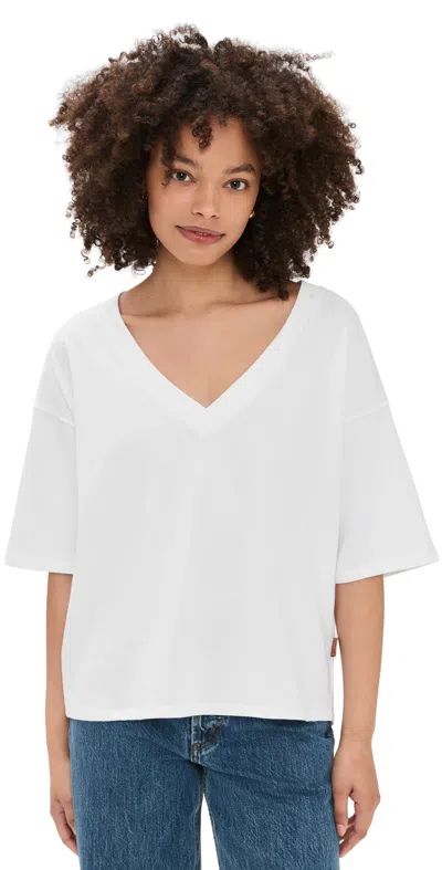 Jamie Haller The V Tee White