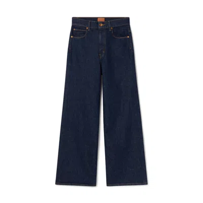Jamie Haller The Wide A-leg Pant In Raw Rinse