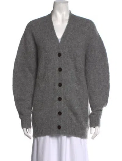 Pre-owned Jamie Haller V-neck Sweater In Grey