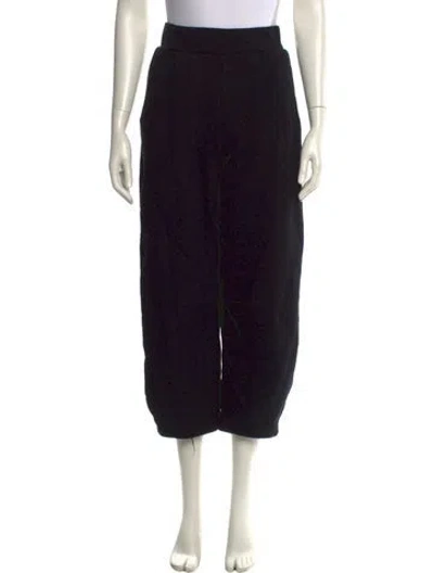 Pre-owned Jamie Haller Wide Leg Pants In Black