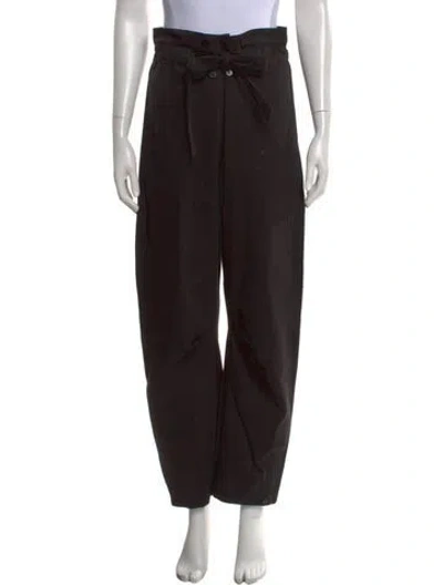 Pre-owned Jamie Haller Wide Leg Pants In Black