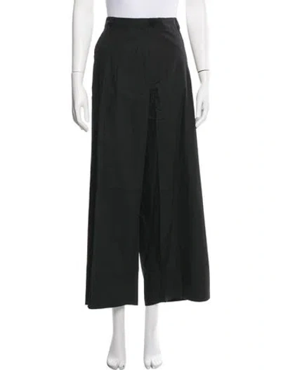 Pre-owned Jamie Haller Wide Leg Pants In Black