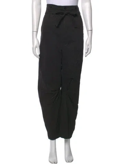 Pre-owned Jamie Haller Wide Leg Pants In Black