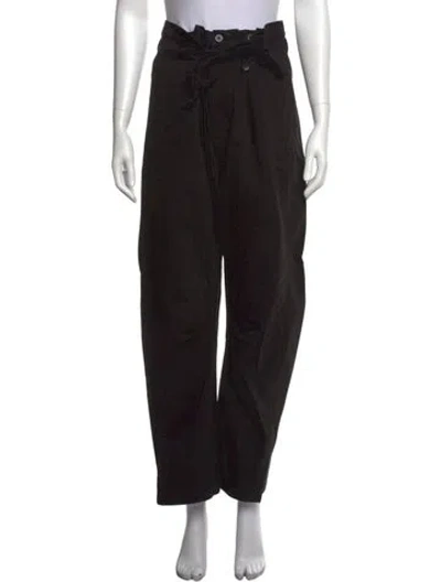 Pre-owned Jamie Haller Wide Leg Pants In Black
