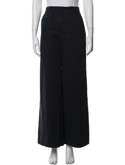 Pre-owned Jamie Haller Wide Leg Pants In Blue