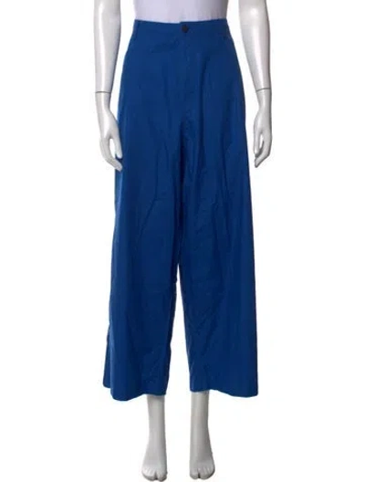 Pre-owned Jamie Haller Wide Leg Pants In Blue