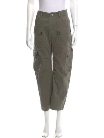 Pre-owned Jamie Haller Wide Leg Pants In Green