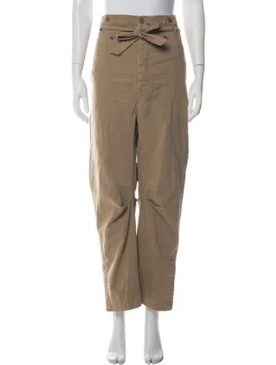 Pre-owned Jamie Haller Wide Leg Pants In Green