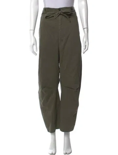 Pre-owned Jamie Haller Wide Leg Pants In Green