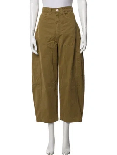 Pre-owned Jamie Haller Wide Leg Pants In Green