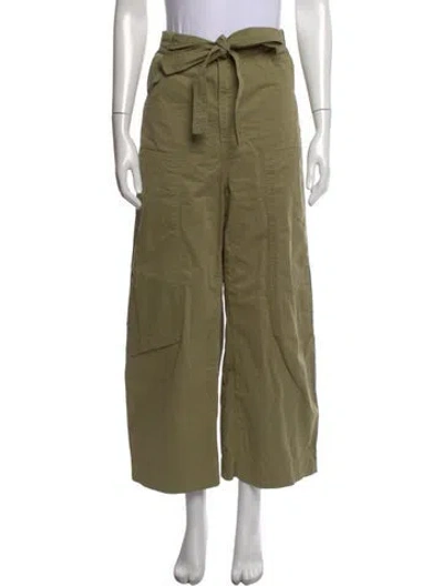 Pre-owned Jamie Haller Wide Leg Pants In Green