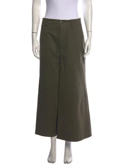 Pre-owned Jamie Haller Wide Leg Pants In Green