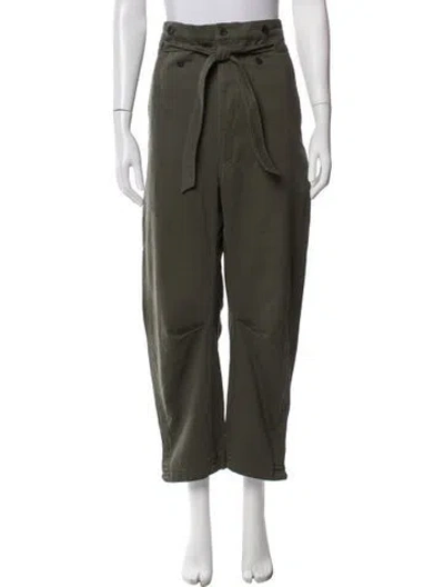 Pre-owned Jamie Haller Wide Leg Pants In Green