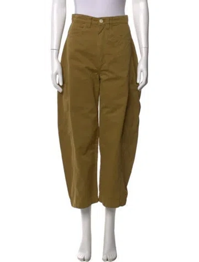 Pre-owned Jamie Haller Wide Leg Pants In Green