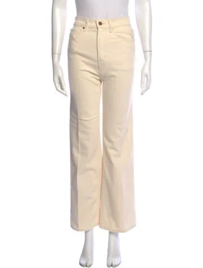 Pre-owned Jamie Haller Wide Leg Pants In Neutrals