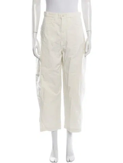 Pre-owned Jamie Haller Wide Leg Pants In Neutrals