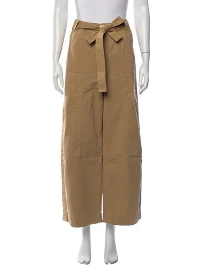 Pre-owned Jamie Haller Wide Leg Pants In Neutrals