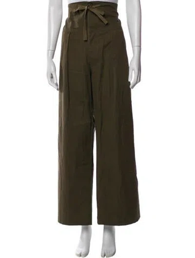 Pre-owned Jamie Haller Wide Leg Pants W/ Tags In Green