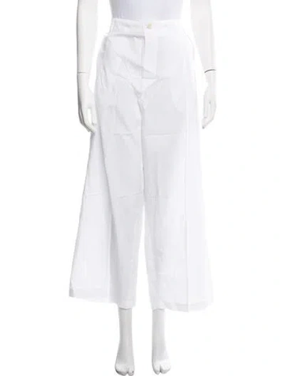 Pre-owned Jamie Haller Wide Leg Pants In White